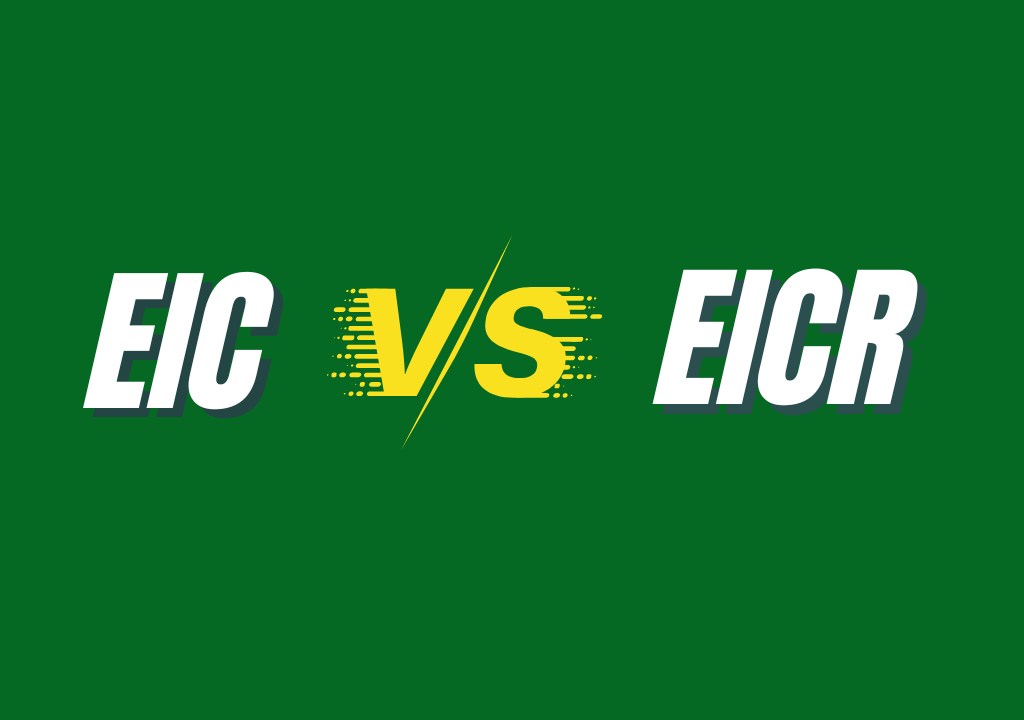 Differences Between an EIC and EICR