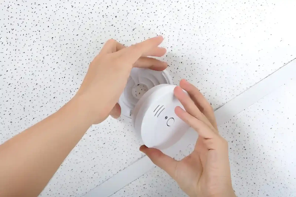 Security alarm system installed in a business protecting property and staff