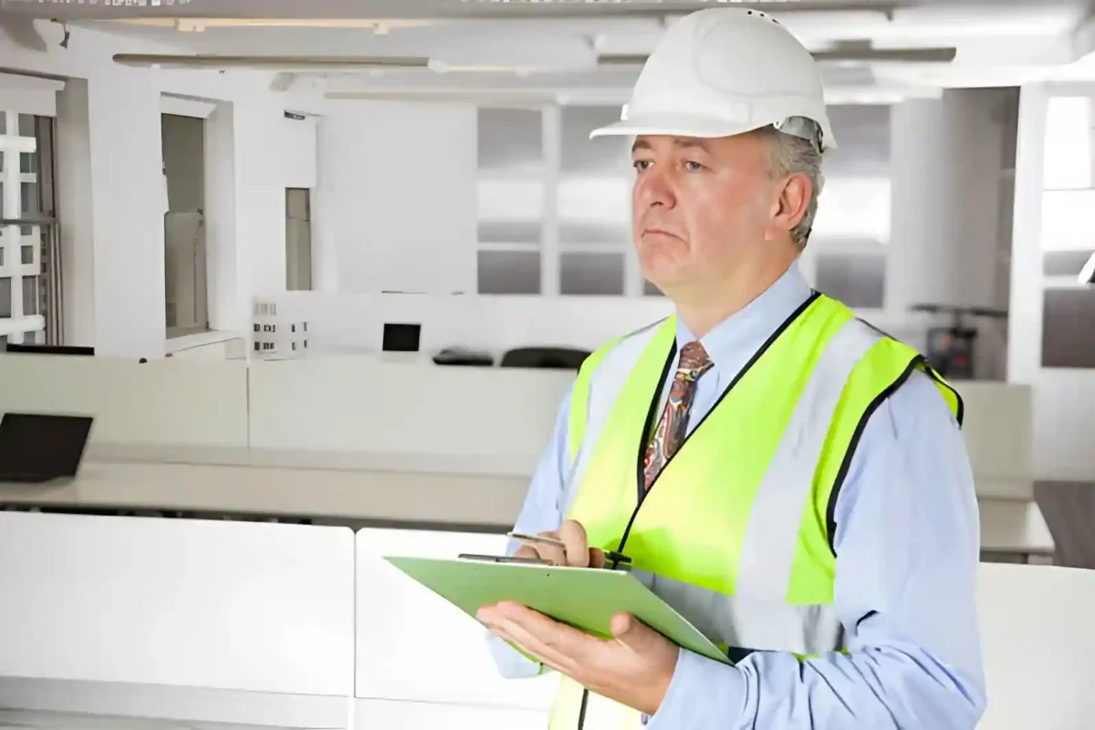 Safety inspection in EPC commercial buildings ensuring compliance and risk prevention