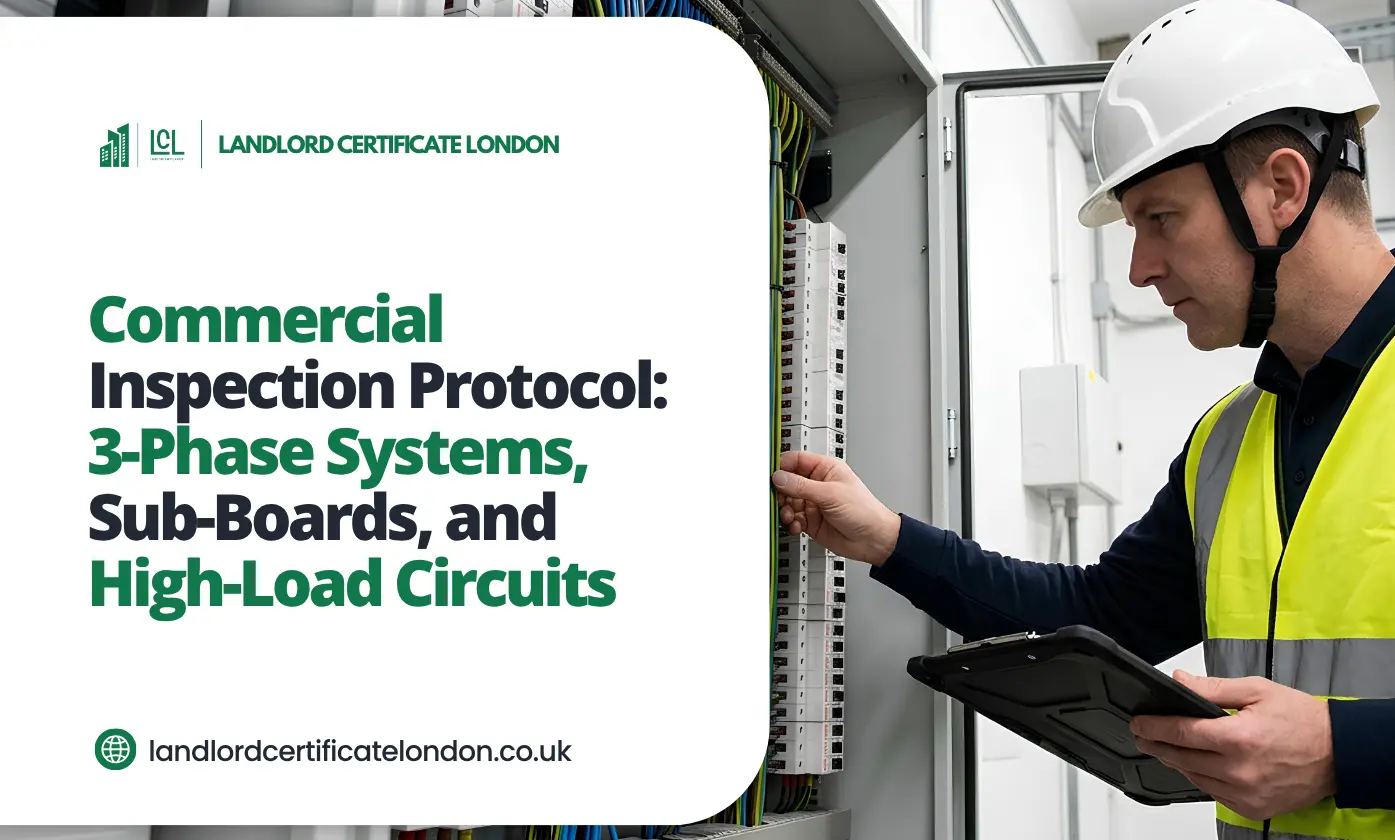Commercial Inspection Protocol: 3-Phase Systems, Sub-Boards, and High-Load Circuits