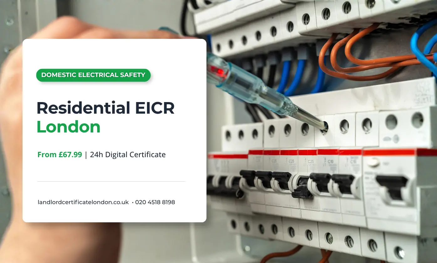 Residential EICR London Complete Guide